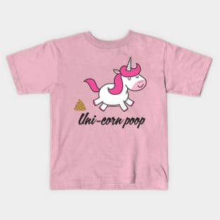 UNICORN POOP Kids T-Shirt